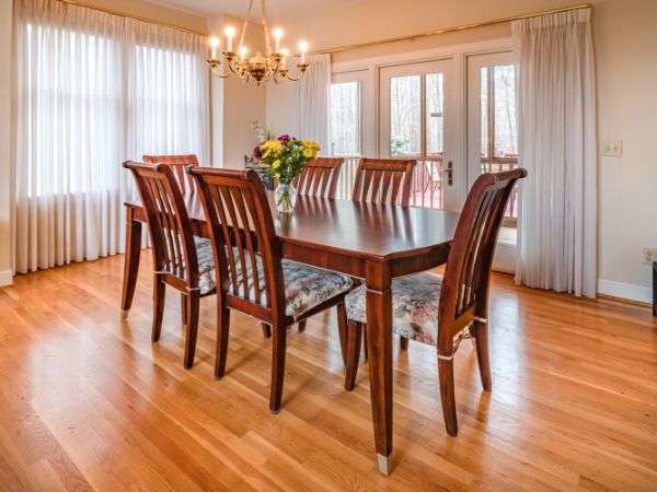 Luxurious dining room setup by Get Furniture, showcasing fine craftsmanship in designer furniture stores in India.